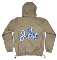 Jet Life Pullover Jacket {TAN}