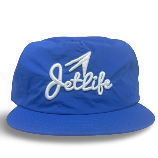 JET LIFE “PRIMARY STUNTERS” NYLON SNAPBACK [BLUE]