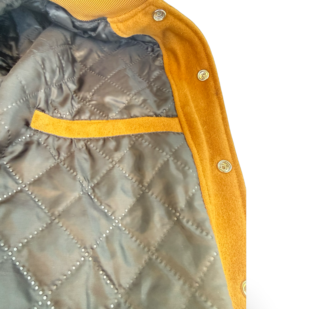 JET LIFE "LIFER" WOOL JACKET [BROWN/TEAL]