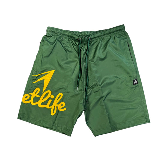 "THE BAY" SHORTS (HUNTER GREEN)