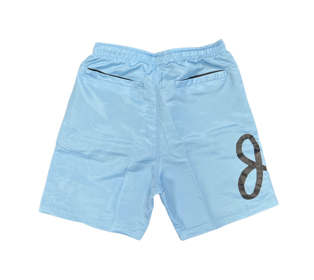 "SKYLINE" SHORTS (POWDER BLUE)