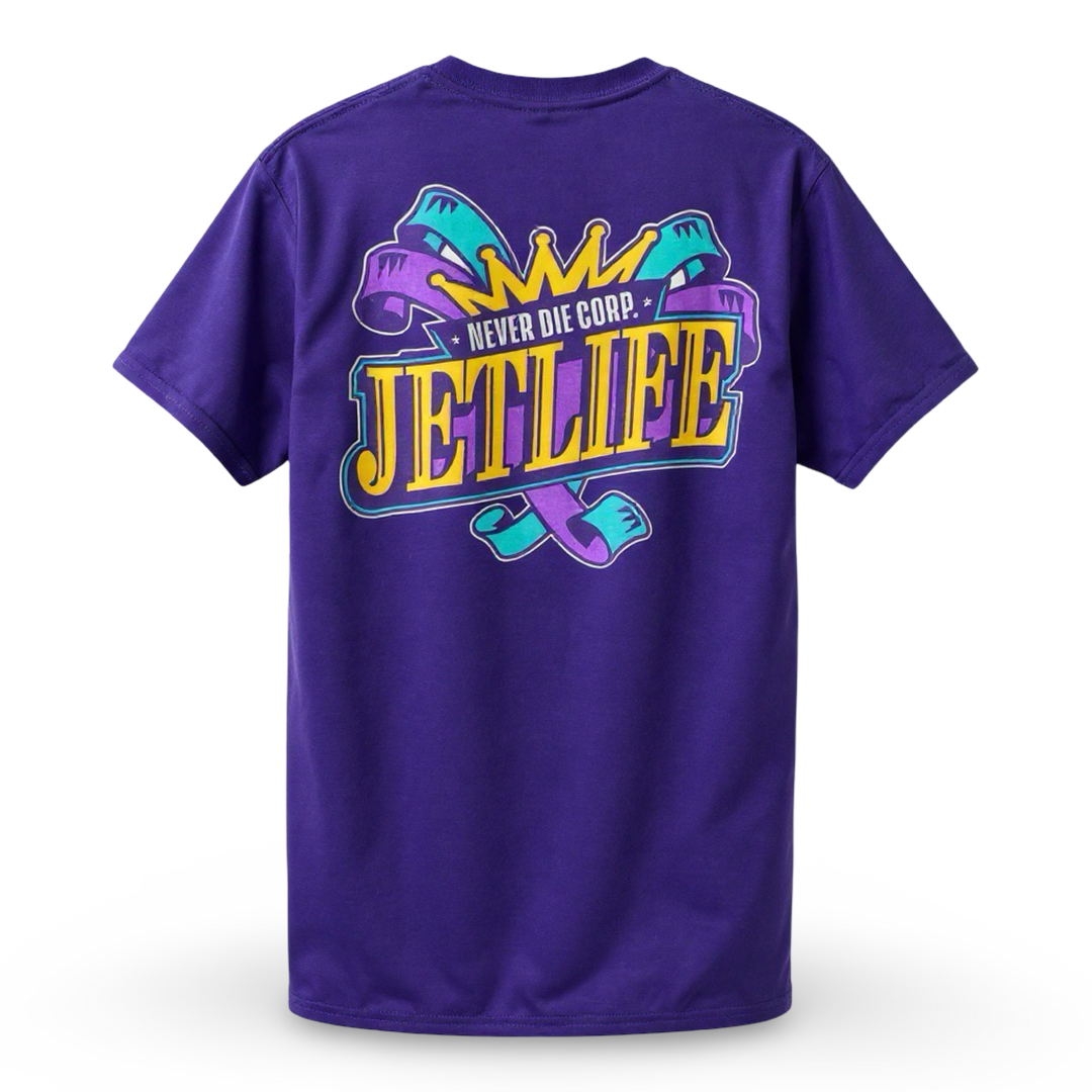 JET LIFE "PARADE SEASON" TEE [PURPLE]