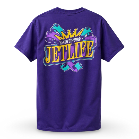 JET LIFE "PARADE SEASON" TEE [PURPLE]