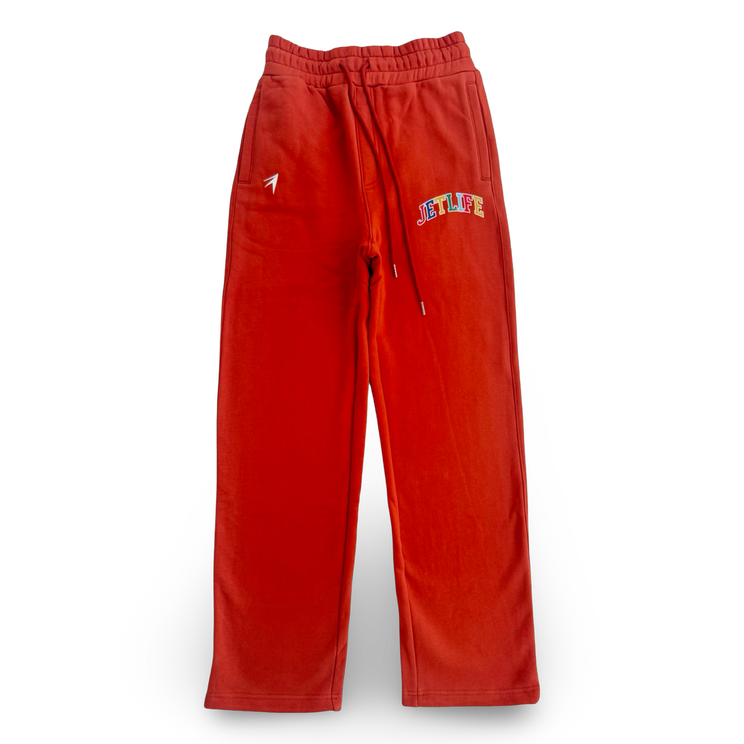 JET LIFE "WORLDS FRESHEST" JOGGER [RUST]