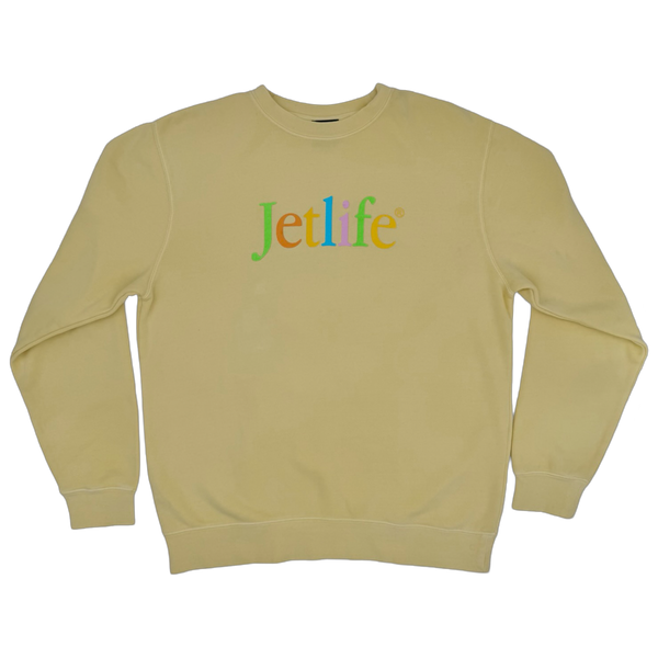 JET LIFE "BORN TO MAC" SWEATER [SQUASH]