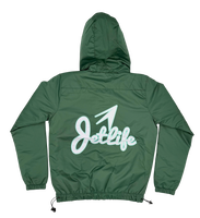 Jet Life Pullover Jacket {GREEN]