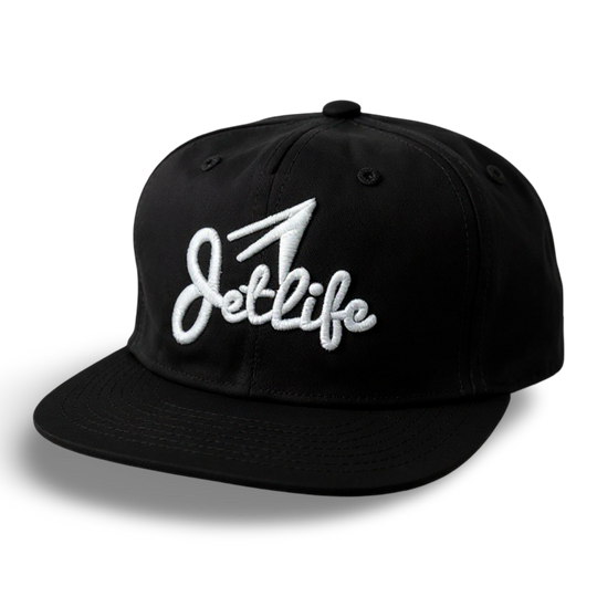 JET LIFE “PRIMARY STUNTERS” NYLON SNAPBACK [BLACK]