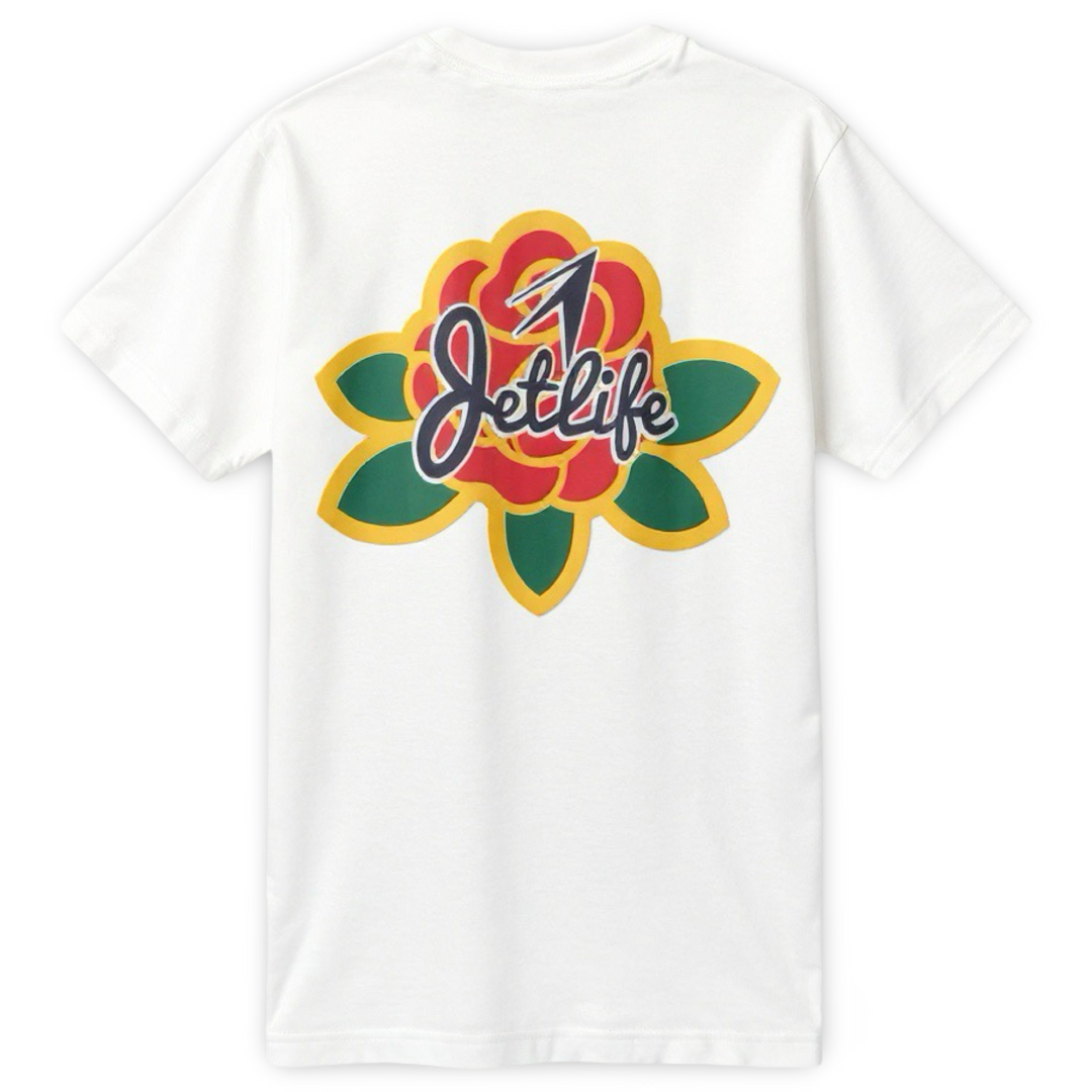 Jet Life "Ceremony" S/S [WHITE & YELLOW]