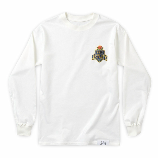 Jet Life "PEP RALLY" L/S [WHITE]