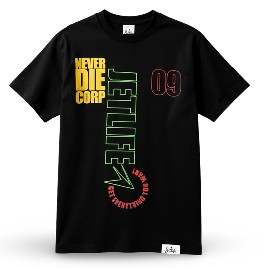 Jet Life "LANES" S/S [BLACK]