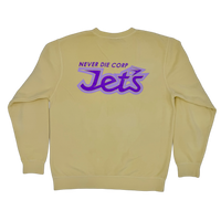 JET LIFE "NEVER DIE" SWEATER [YELLOW]