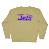 JET LIFE "NEVER DIE" SWEATER [YELLOW]