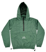 Jet Life Pullover Jacket {GREEN]