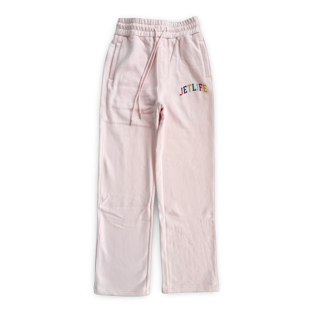 JET LIFE "WORLDS FRESHEST" JOGGER [SOFT PINK]