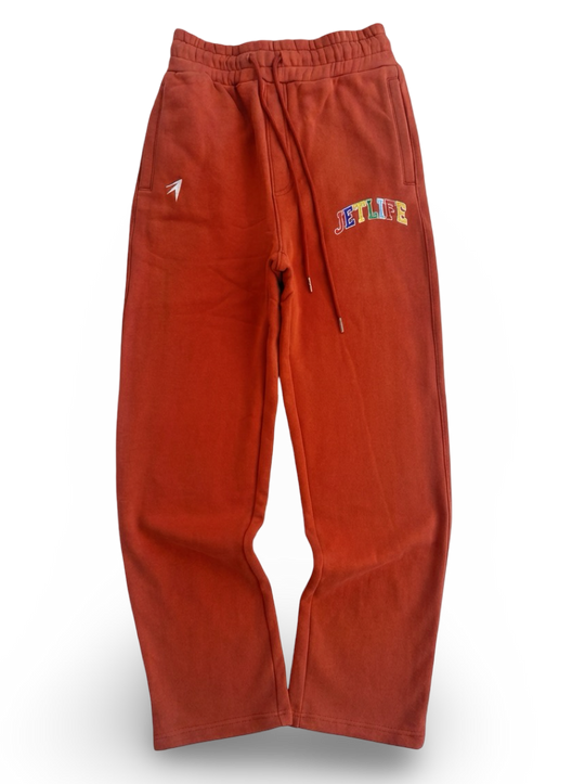 JET LIFE "WORLDS FRESHEST" JOGGER [RUST]