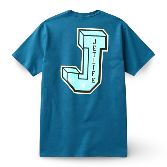 JET LIFE BOX S/S [TEAL & MINT ]