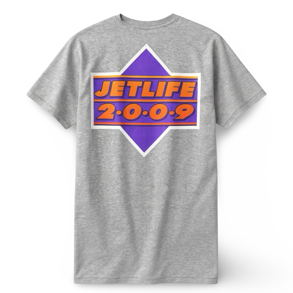 Jet Life "UPPER JET" S/S [HEATHER)