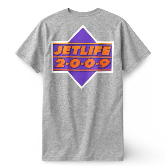 Jet Life "UPPER JET" S/S [HEATHER)