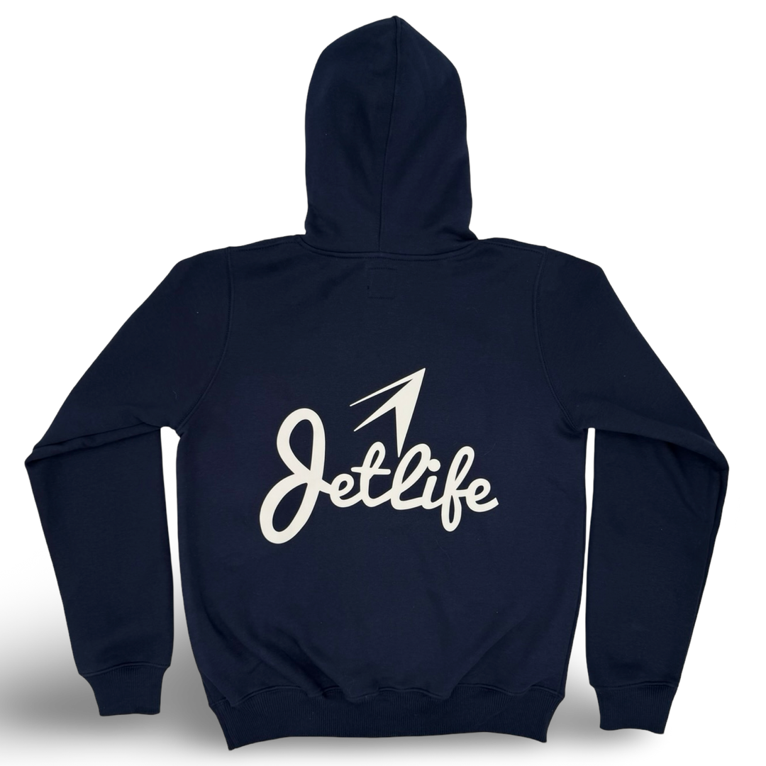 JET LIFE "OG" HOODIE | [NAVY]