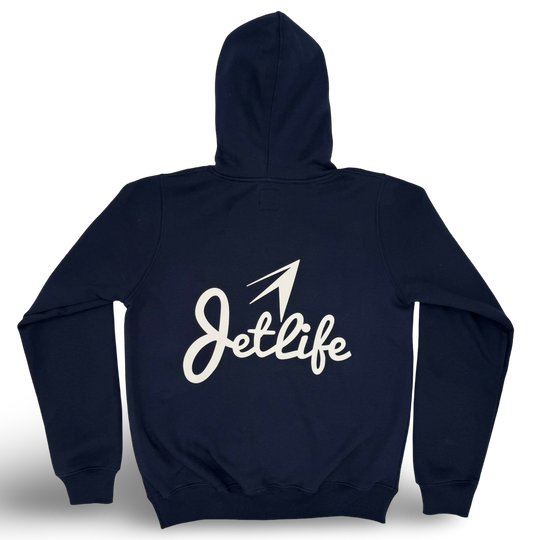 JET LIFE "OG" HOODIE | [NAVY]