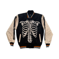 JET LIFE "SKELETON" VARSITY JACKET