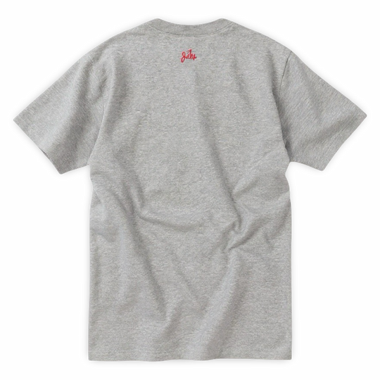 JET LIFE "HEARTBEAT" TEE [HEATHER]