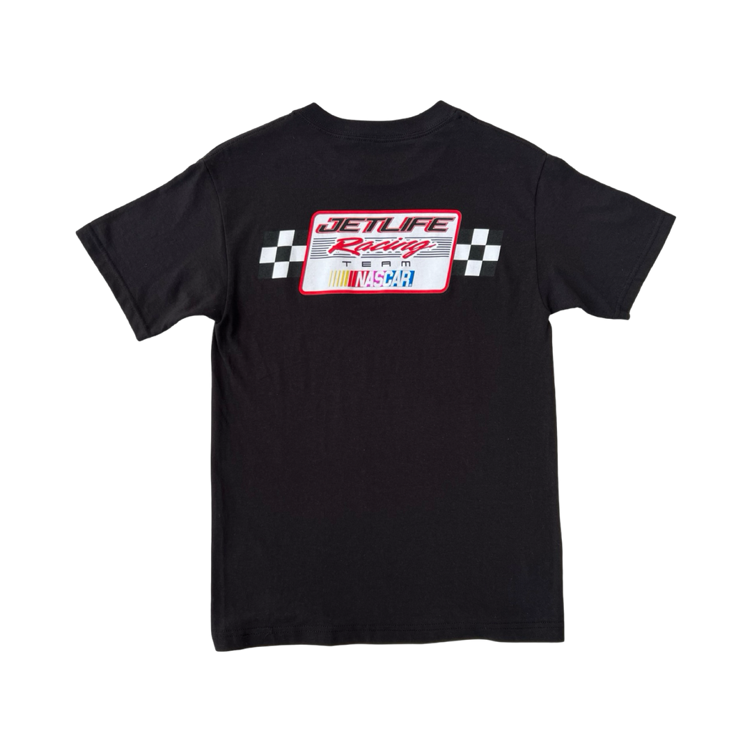 JET LIFE X NASCAR "RACING TEAM" S/S [BLACK]