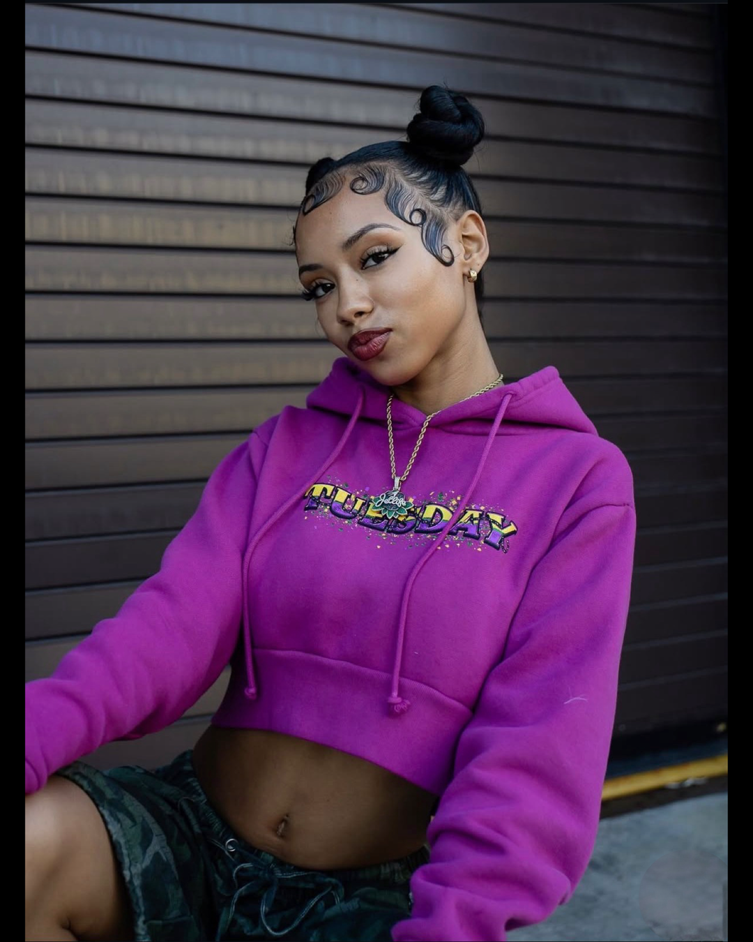 Jet Life "Yeah its Fat" Crop Hoodie