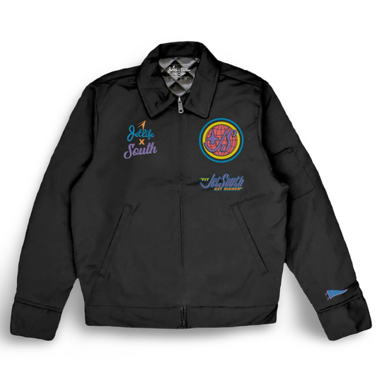 Jet Life "Jet South” Mechanic Jacket  [BLACK]