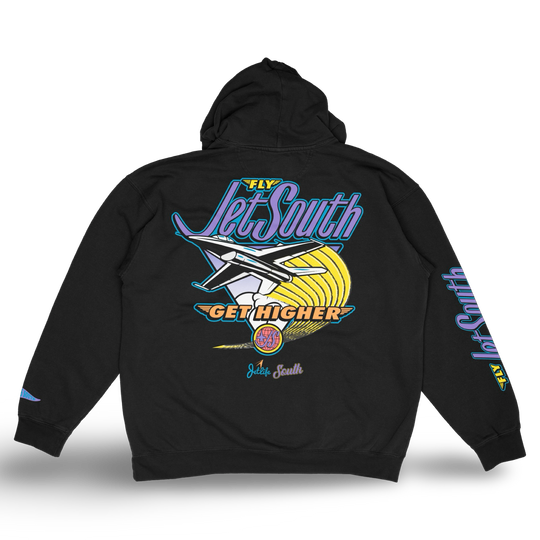 Jet Life "Jet South” HOODIE [BLACK]