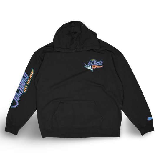 Jet Life "Jet South” HOODIE [BLACK]