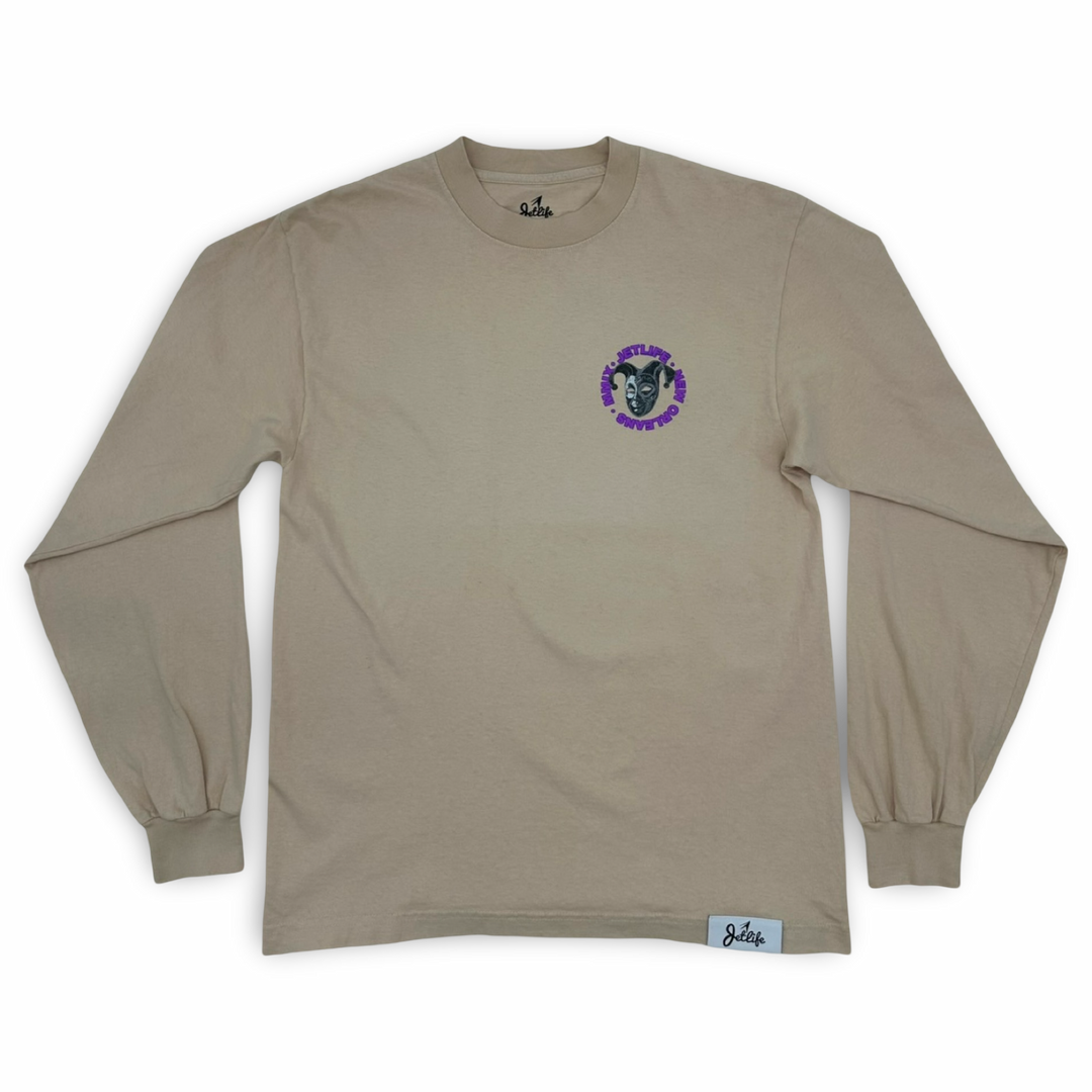 Jet Life "TROPHEY LIFE" L/S [BEIGE]