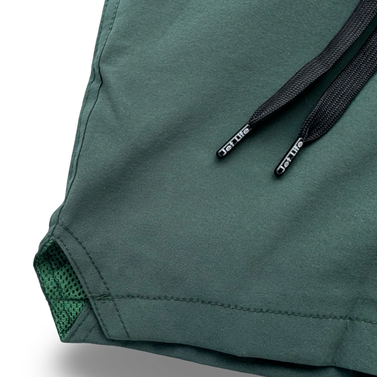 JET LIFE PERFORMANCE SPORTS SHORTS [FOREST]