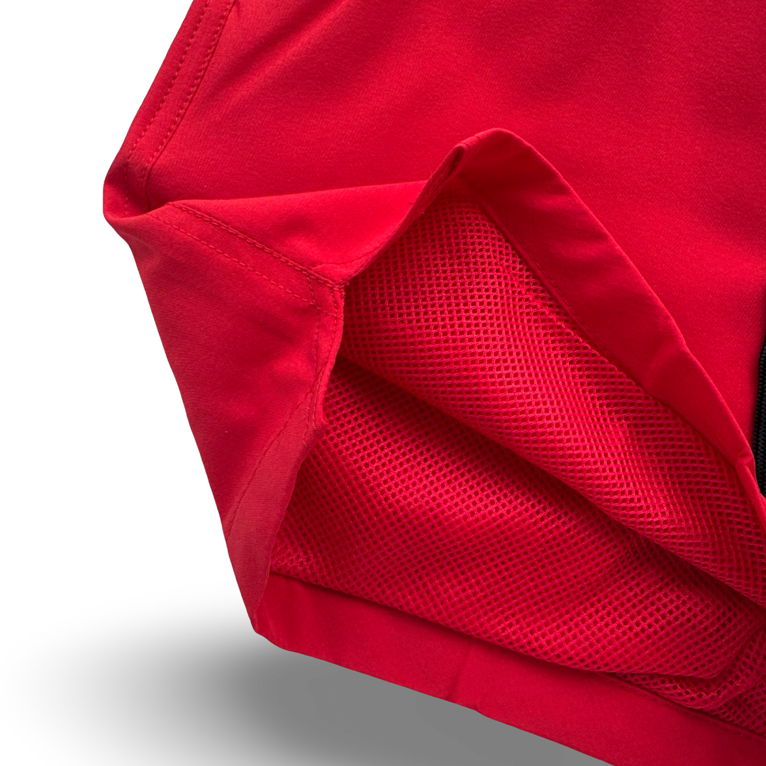JET LIFE PERFORMANCE SPORTS SHORTS [RED]