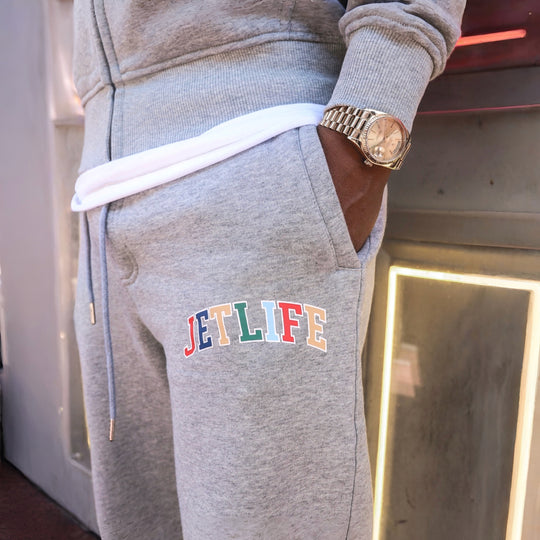 JET LIFE "WORLDS FRESHEST" ZIP UP HOODIE [HEATHER]