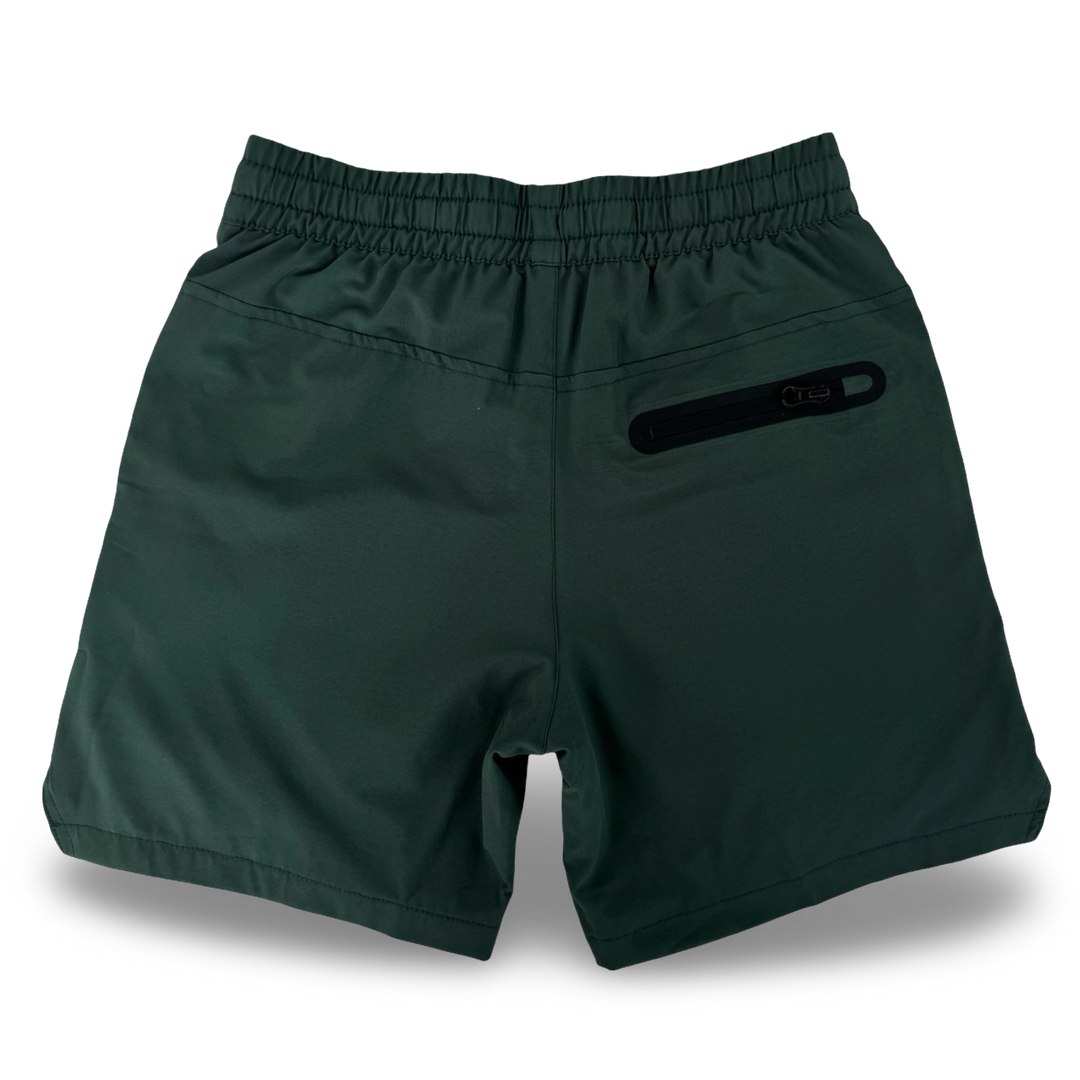 JET LIFE PERFORMANCE SPORTS SHORTS [FOREST]