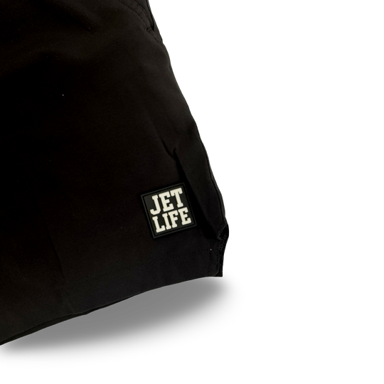 JET LIFE PERFORMANCE SPORTS SHORTS [BLACK]