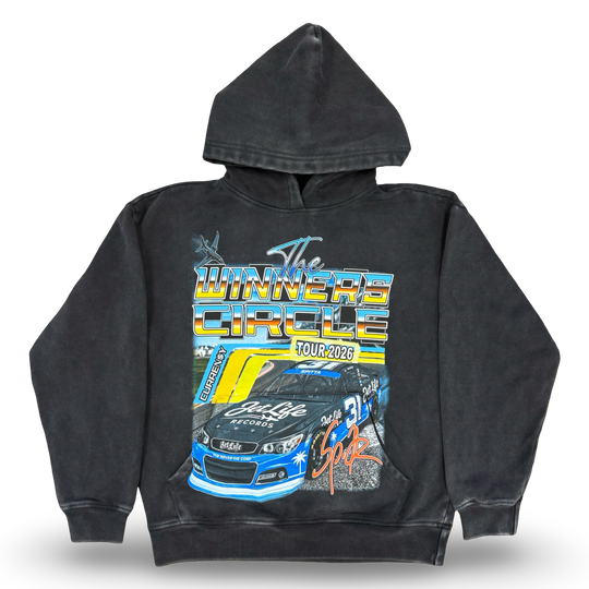Jet Life " Winners Circle Tour" Hoodie [Vintage Black]