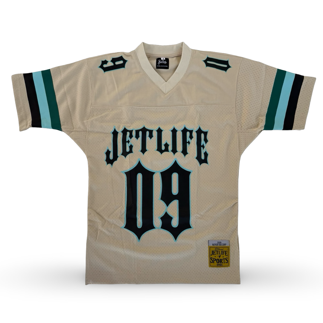 JET LIFE "Never Die" JERSEY [TAN]