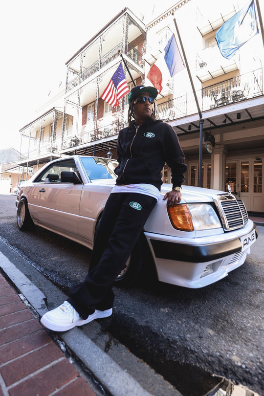 JET LIFE "KEYS TO THE ROVER" FULL ZIP HOODIE [BLACK]