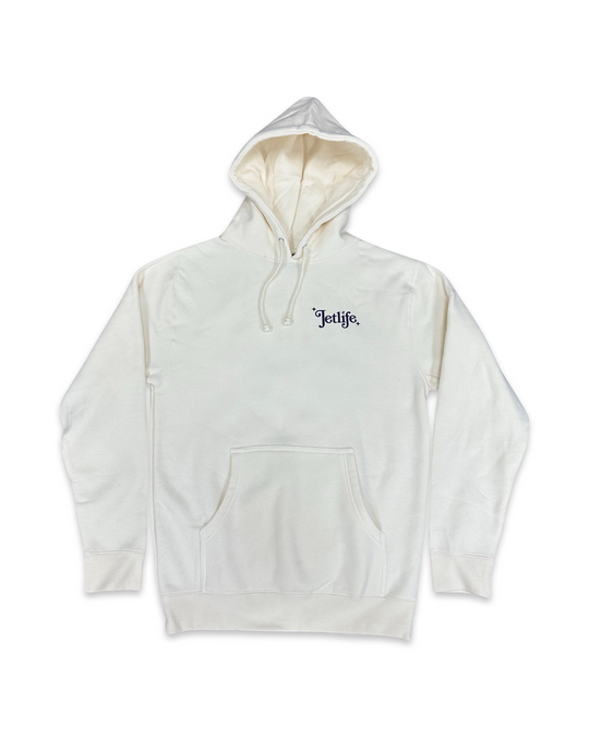 JET LIFE "TIMELESS" HOODIE [IVORY]