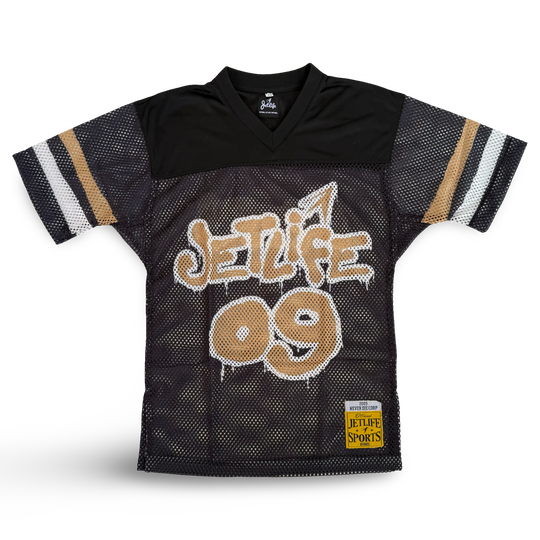 JET LIFE GRAFFITI LIFER JERSEY [BLACK]