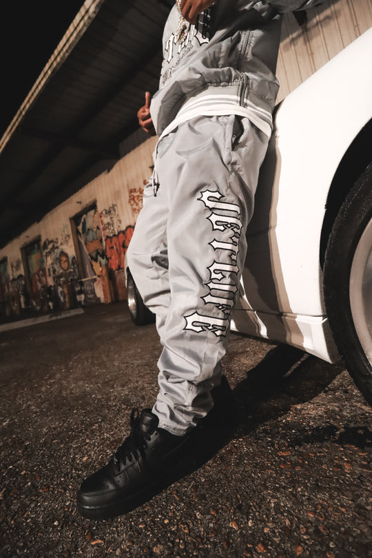 Jet Life "EYL" Track Pants [SILVER]