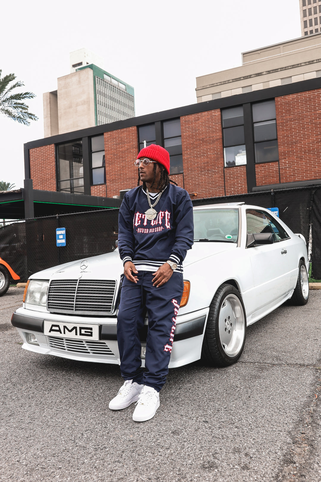 Jet Life "EYL" Track Pants [BLUE]