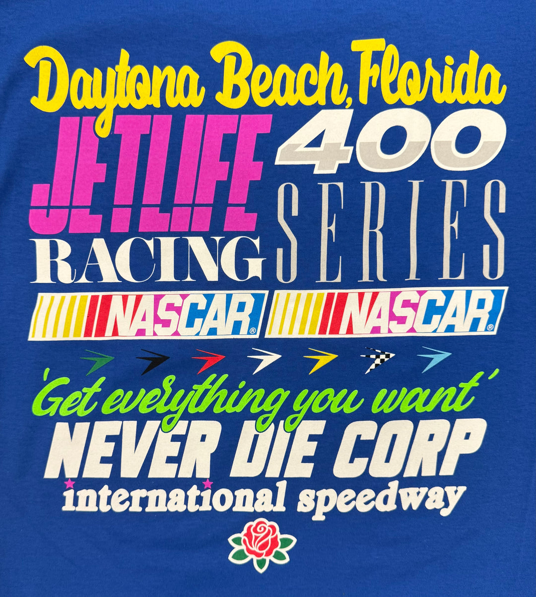 JET LIFE X NASCAR "DAYTONA" S/S [ROYAL]