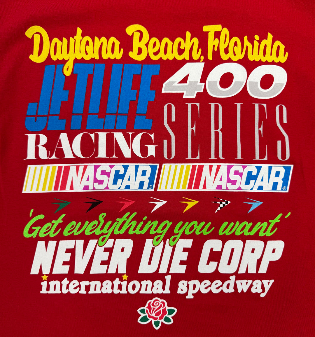 JET LIFE X NASCAR "DAYTONA" S/S [RED]