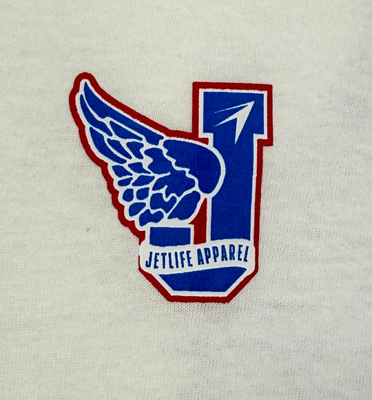 Jet Life "TRACK & FIELD" L/S [WHITE]