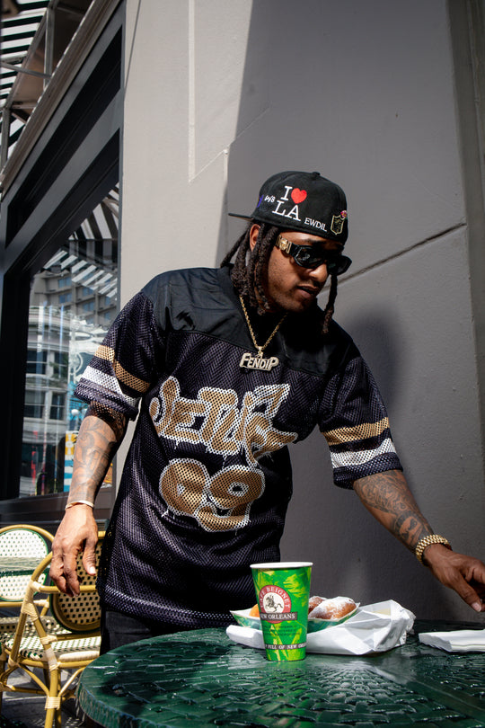 JET LIFE GRAFFITI LIFER JERSEY [BLACK]