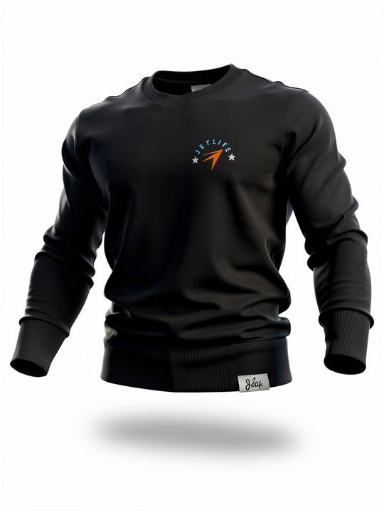 Jet Life "CORPORATE" L/S [BLACK]