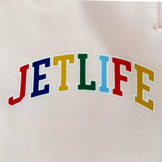 JET LIFE "WORLDS FRESHEST" JOGGER [SOFT PINK]